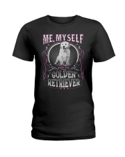 Golden Retriever Me Ladies T-Shirt thumbnail