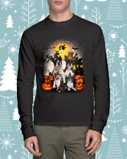 Boston Terrier Halloween Long Sleeve Tee lifestyle-holiday-longsleeves-front-1