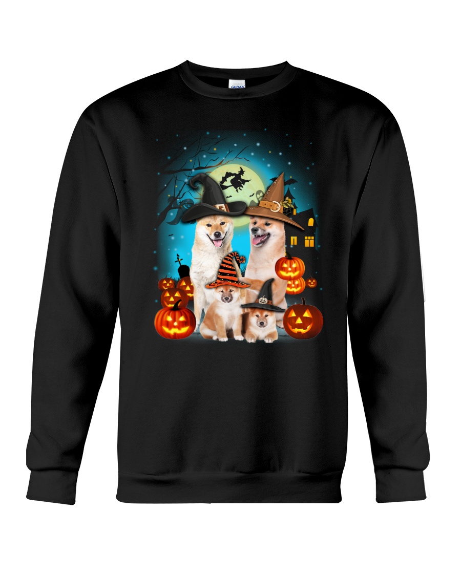 Gaea - Shiba Inu Halloween - 1608 - 27 Crewneck Sweatshirt