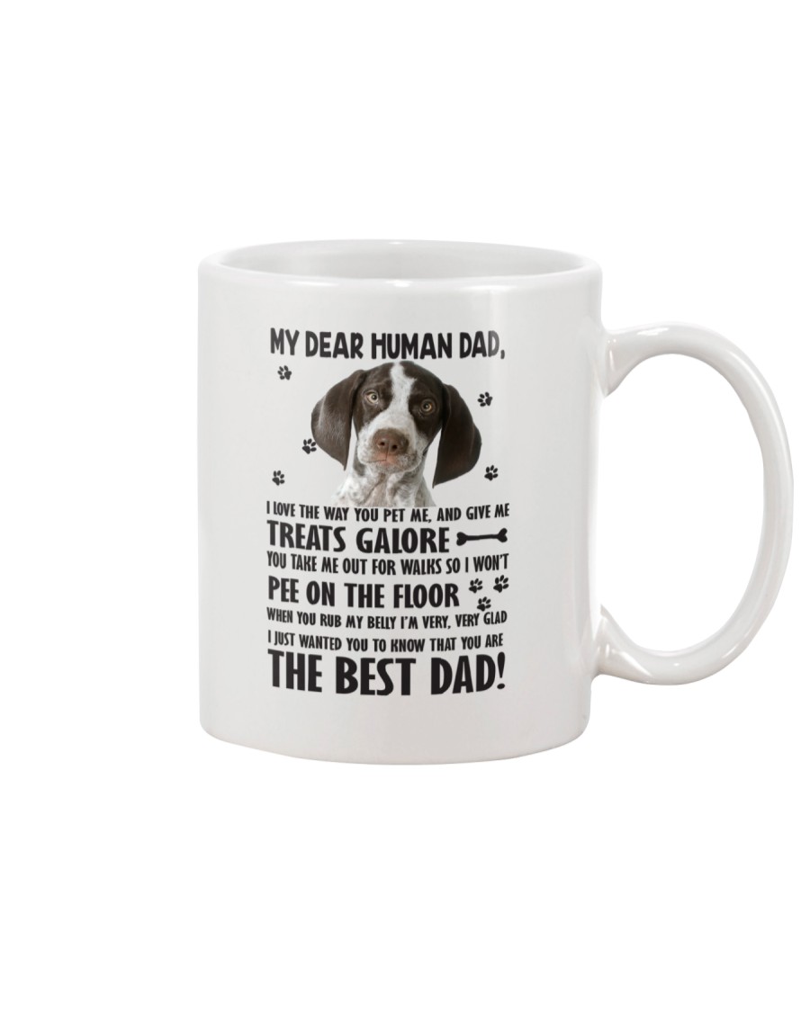 German Shorthaired Pointer Human Dad 0206 Mug