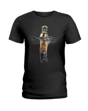 GAEA - German Shepherd Dream New - 0908 - 2 Ladies T-Shirt thumbnail