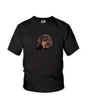 Doberman Pinscher Dear Human Dad 0106 Youth T-Shirt thumbnail