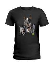 GAEA - Australian Cattle Dog Runnig 1403 Ladies T-Shirt thumbnail
