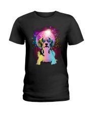 GAEA - Beagle Disco 0904 Ladies T-Shirt thumbnail