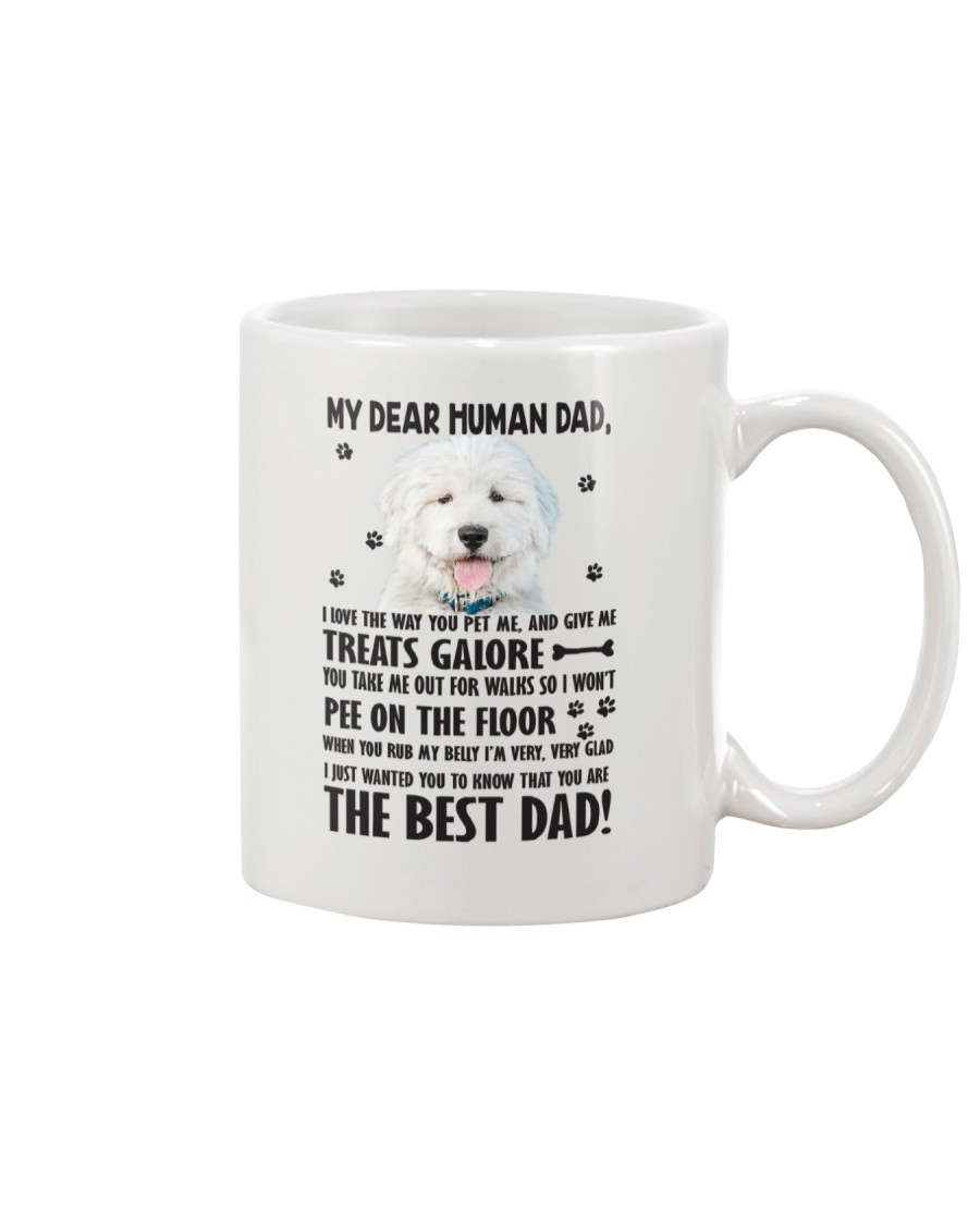 Old English Sheepdog Human Dad 0206 Mug