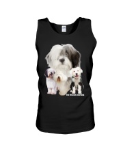 Old English Sheepdog Awesome Unisex Tank thumbnail