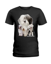 Old English Sheepdog Awesome Ladies T-Shirt thumbnail