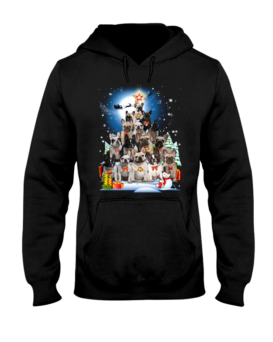 GAEA - French Bulldog Pine - 1010 Hooded Sweatshirt