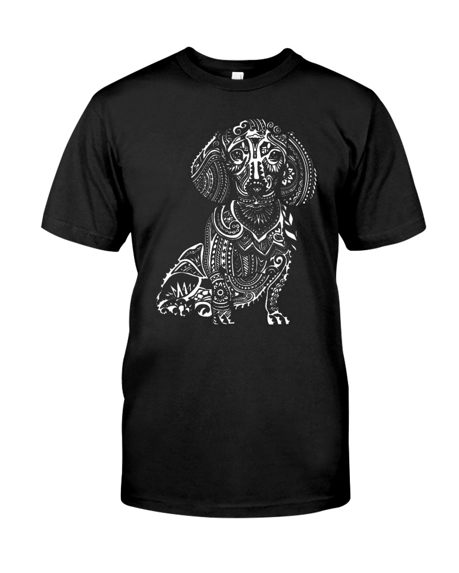 Dachshund Pattern 280218 Classic T-Shirt