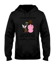 Rottweiler Never Leave My Heart 2305 Hooded Sweatshirt thumbnail