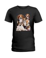 Beagle Five Ladies T-Shirt thumbnail