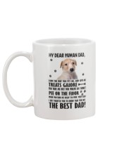 Borzoi Human Dad 0406 Mug back