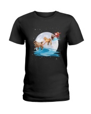 Shar Pei Santa Ladies T-Shirt thumbnail