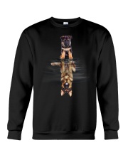 German Shepherd Dreaming Crewneck Sweatshirt thumbnail