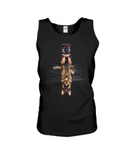 German Shepherd Dreaming Unisex Tank thumbnail