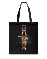 German Shepherd Dreaming Tote Bag thumbnail