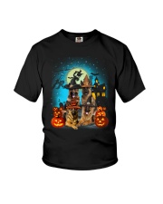 Gaea- German Shepherd Halloween-1508-22 Youth T-Shirt thumbnail