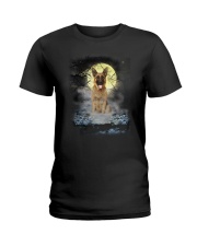 German Shepherd Moon 2205 Ladies T-Shirt thumbnail