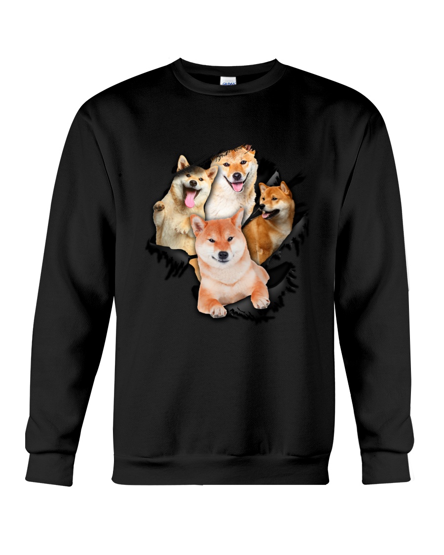 Shiba Inu Scratch - 0109 - 73 Crewneck Sweatshirt