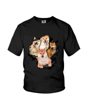 Shiba Inu Scratch - 0109 - 73 Youth T-Shirt thumbnail