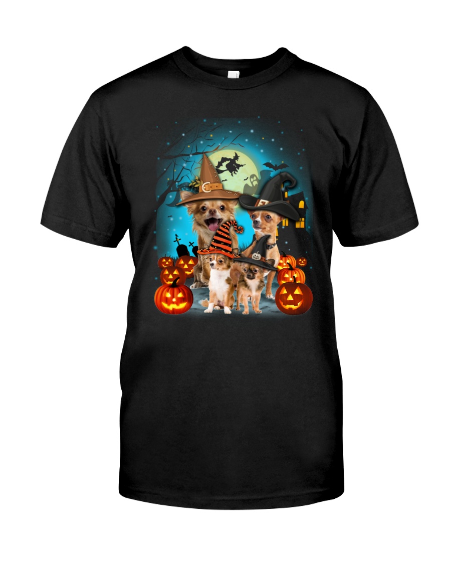 Gaea- Chihuahua Halloween- 1508- 10 Classic T-Shirt