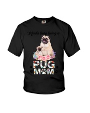 GAEA - Pug Busy Mom 1704 Youth T-Shirt thumbnail