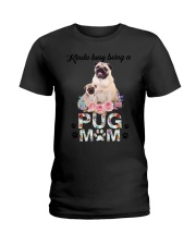 GAEA - Pug Busy Mom 1704 Ladies T-Shirt thumbnail