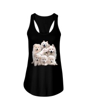 Samoyed Five Ladies Flowy Tank thumbnail