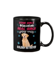 Golden Retriever Real Girl Mug thumbnail