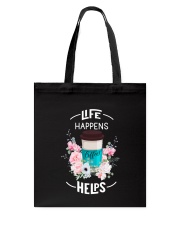 Coffee Helps 2905 Tote Bag thumbnail