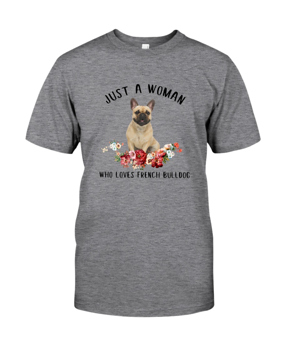 French Bulldog Love Woman 2104 Classic T-Shirt