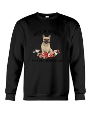 French Bulldog Love Woman 2104 Crewneck Sweatshirt thumbnail