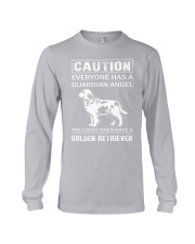 Golden Retriever Caution Long Sleeve Tee thumbnail