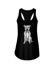 American Pit Bull Terrier Bling - 0903 Ladies Flowy Tank thumbnail