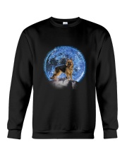 GAEA - German Shepherd Moon Bling 2703 Crewneck Sweatshirt thumbnail