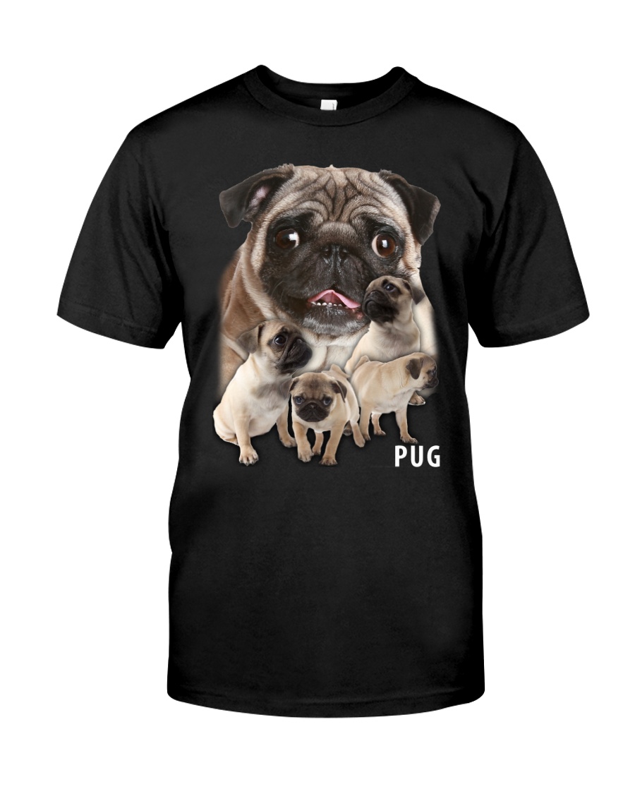 Pug Awesome Classic T-Shirt