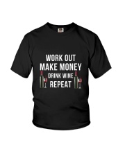 Wine Repeat 2405 Youth T-Shirt thumbnail