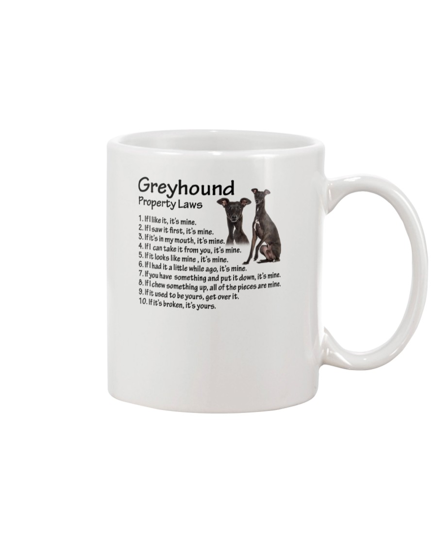 Greyhound Property Laws 0806 Mug