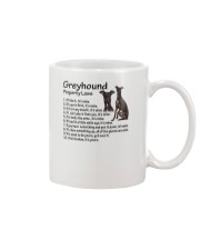 Greyhound Property Laws 0806 Mug front
