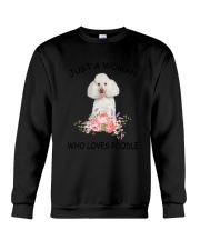 Poodle Love Woman 2104 Crewneck Sweatshirt thumbnail