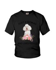 Poodle Love Woman 2104 Youth T-Shirt thumbnail