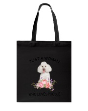 Poodle Love Woman 2104 Tote Bag thumbnail