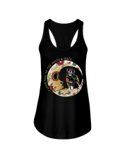 Rottweiler Bone Moon Ladies Flowy Tank thumbnail