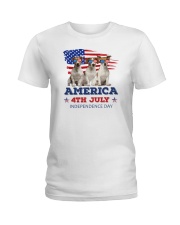 Jack Russell Terrier 4th7 0606 Ladies T-Shirt thumbnail