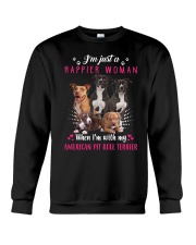 GAEA - American Pit Bull Terrier Happier 0304 Crewneck Sweatshirt thumbnail