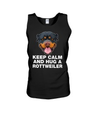Rottweiler Keep Calm Unisex Tank thumbnail