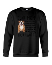 Bulldog Dear Mom 2905 Crewneck Sweatshirt thumbnail