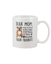 Bulldog Dear Mom 2905 Mug front