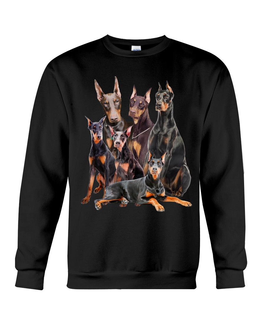 Doberman Pinscher Five Crewneck Sweatshirt