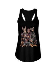Doberman Pinscher Five Ladies Flowy Tank thumbnail